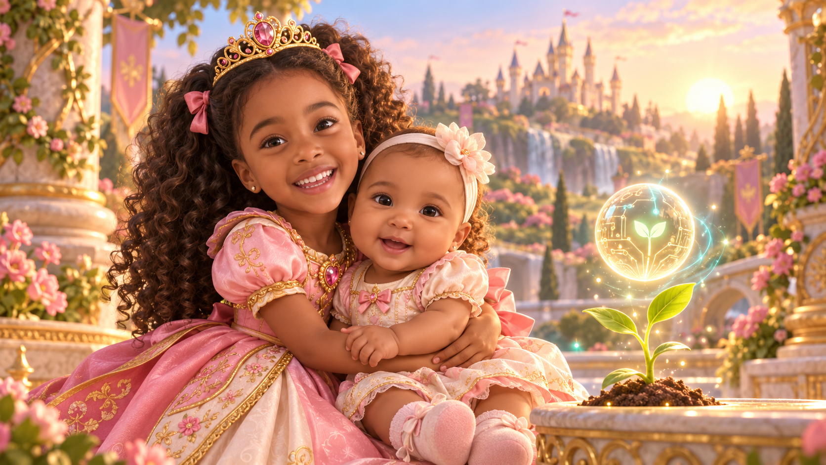 Elizabeth e Michaella — O Legado das Princesas